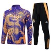 Real Madrid Dragon Purple Version Ensemble Vestes d'Entraînement 2024-25 Real Madrid Dragon Purple Version Ensemble Vestes d'Entraînement 2024-25